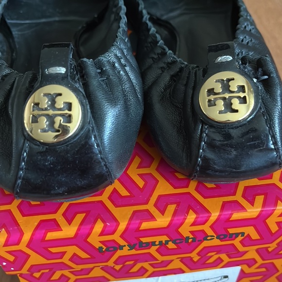 Tory Burch Abbey Mestico Patent Flats - Picture 9 of 9